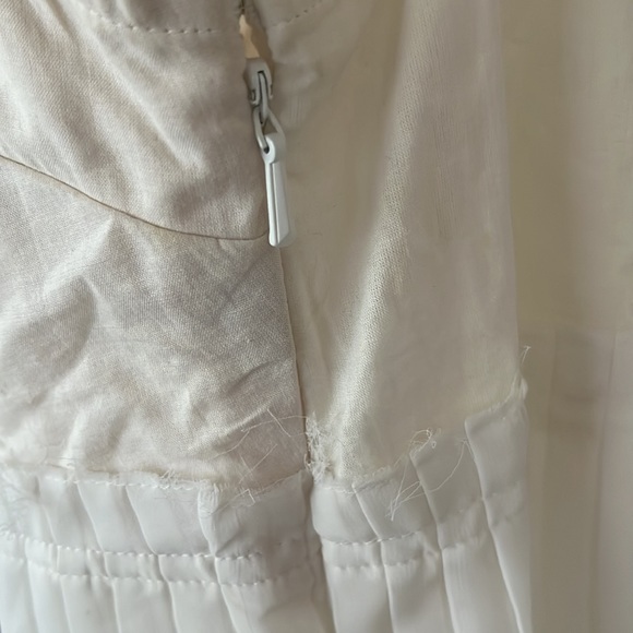 American Eagle Outfitters Embroidered and Pleated Top - Picture 6 of 8